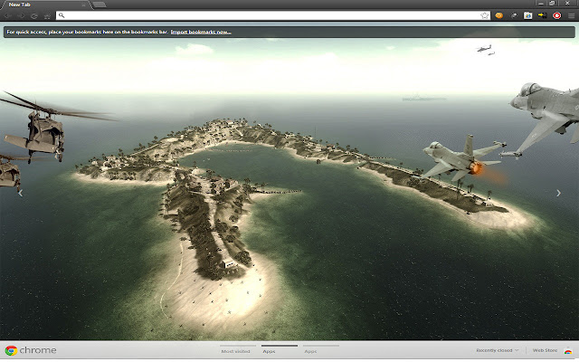 BF3 Wake Island chrome extension