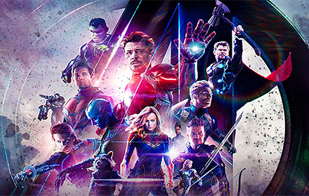 Avengers: Endgame 1920x1080 chrome extension