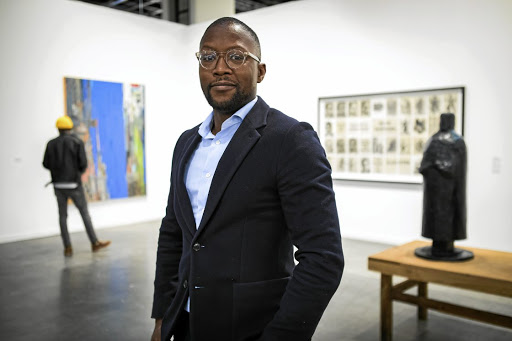 FNB Art Joburg's owner Mandla Sibeko