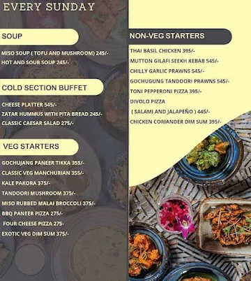 Vice-Global Tapas Bar menu 