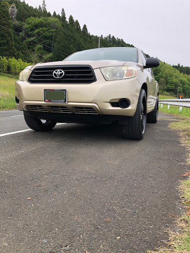 ハイランダー の北米トヨタ 逆輸入 ドライブ 傷発見 板金出しましたに関するカスタム メンテナンスの投稿画像 車のカスタム情報はcartune