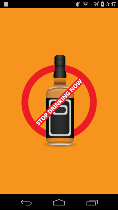 Android application Stop Drinking Alcohol Pro screenshort