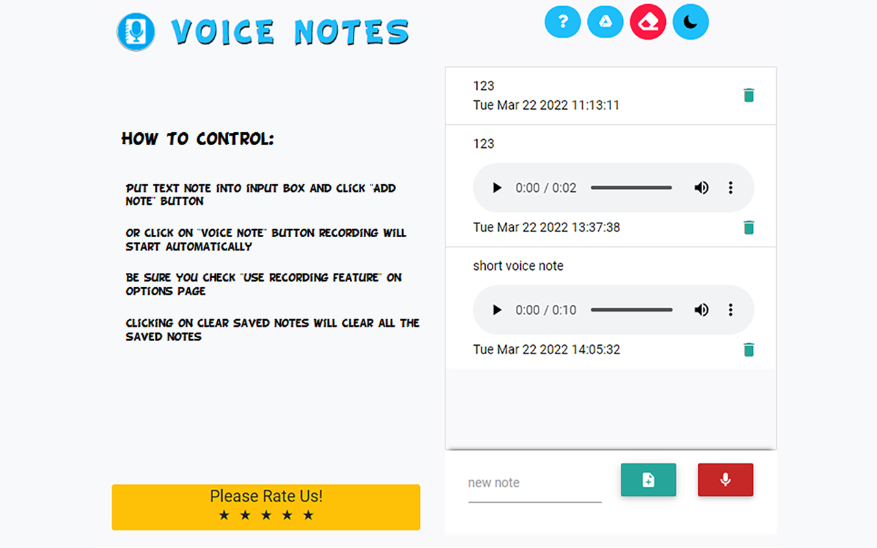 Voice Notes Preview image 1