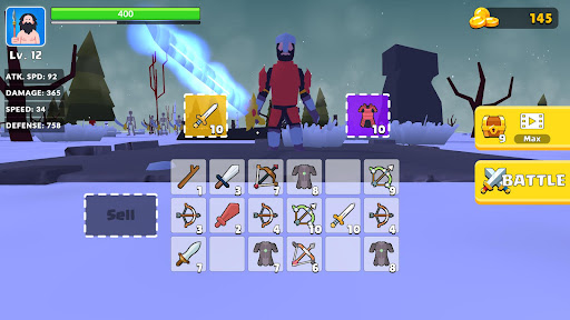 Screenshot Survival Hero: Merge Equip RPG