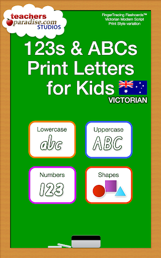 Australia Kids Handwriting VIC