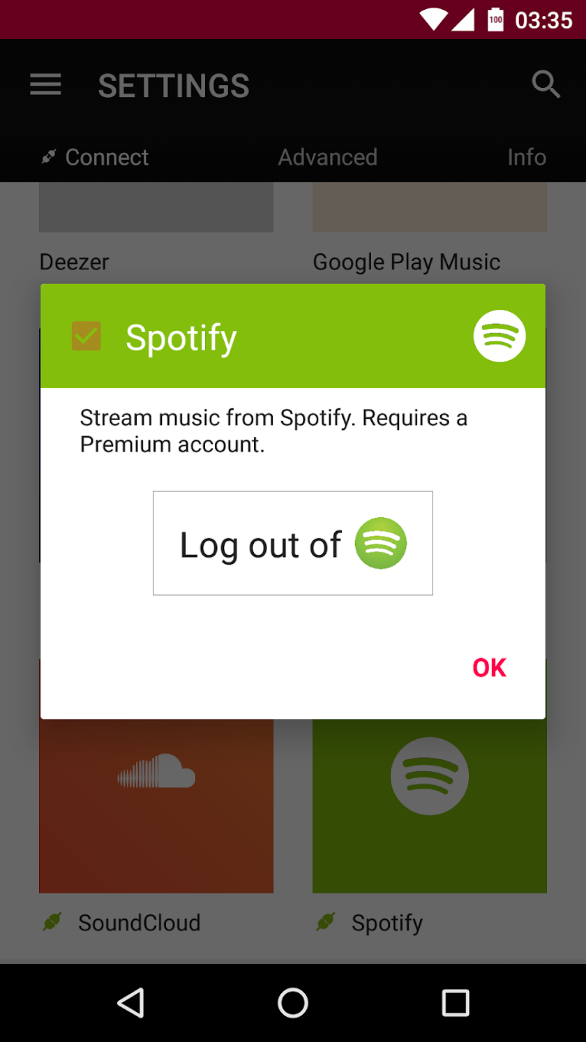 Tomahawk Spotify Plugin Beta Screen 1