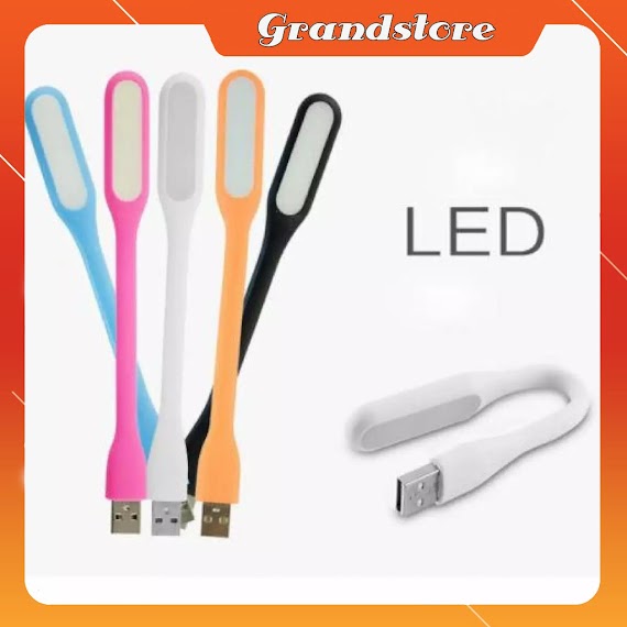 Đèn Led Dẻo Mini Cắm Cổng Usb Siêu Sáng Nhiều Màu, Đèn Usb Led Uốn Cong Cắm Laptop, Sạc, Pin Dự Phòng Đọc Sách Làm Việc