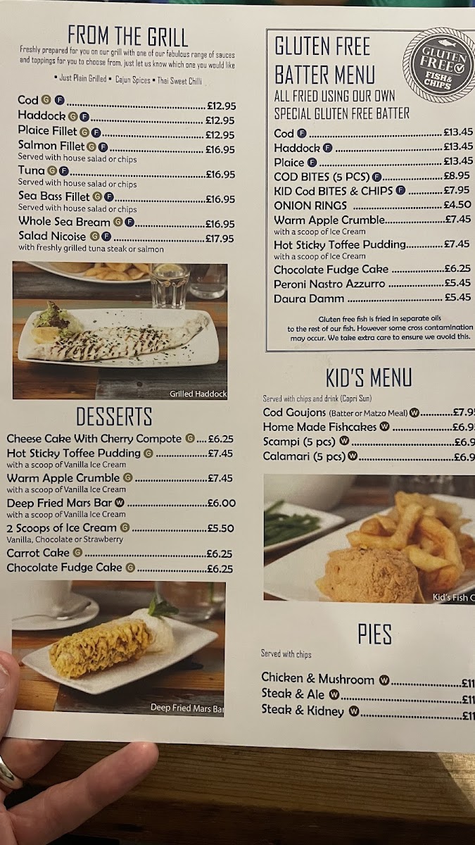 Gluten-Free at Hobson's Fish & Chips