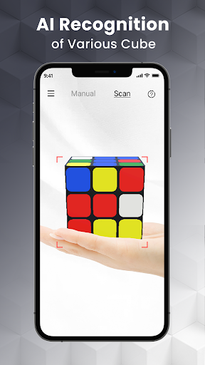 Screenshot Rubiks Cube - AI Cube Solver