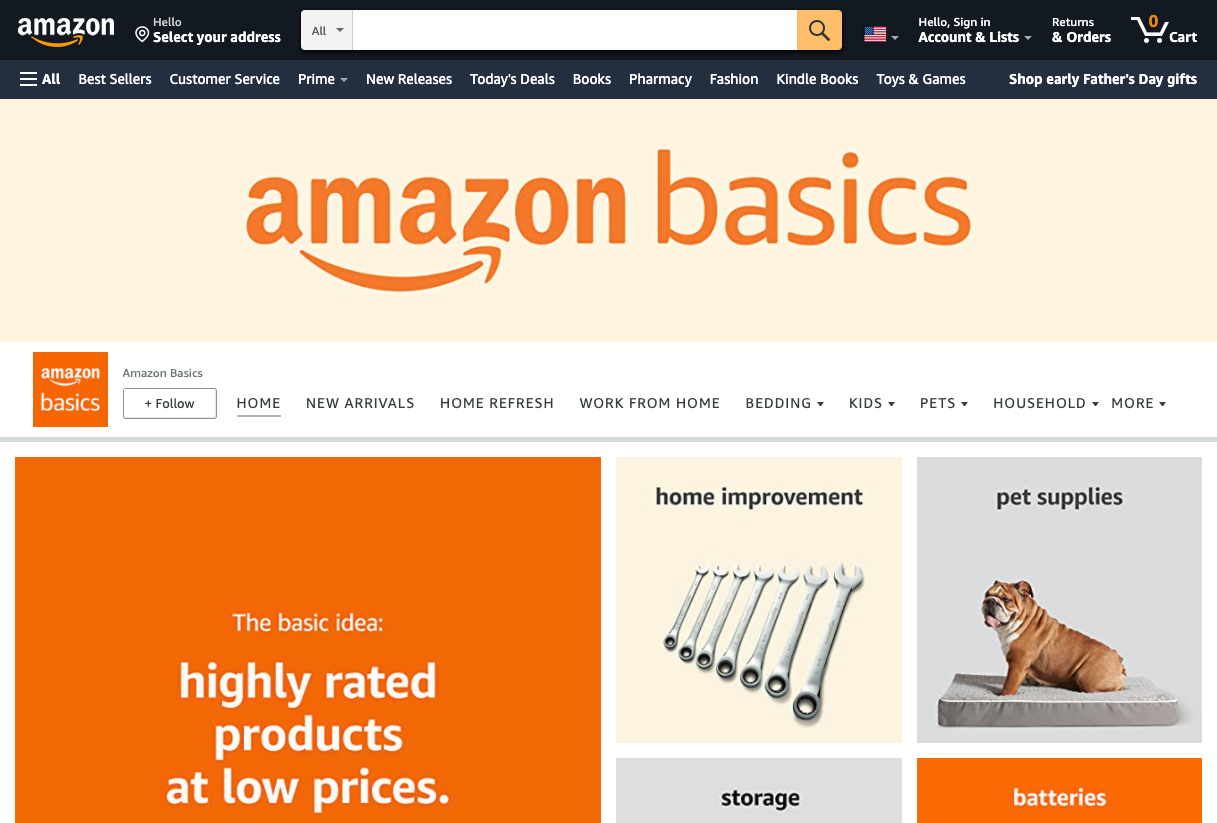 Conceptos básicos de Amazon