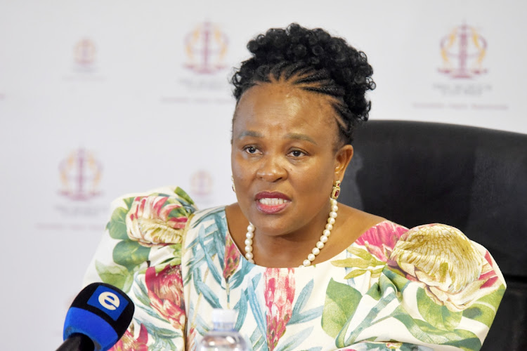 Public protector Busisiwe Mkhwebane is fighting against her impeachment process. File photo.