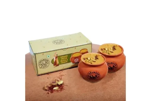 Kesar Pista Matka Kulfi (pack Of 2)