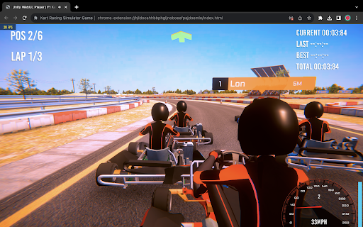 Kart Racing Simulator Game