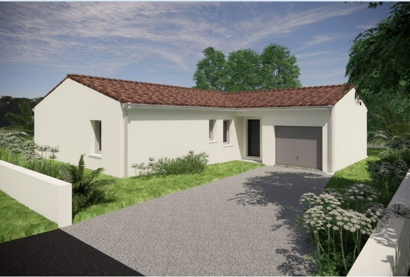  Vente Terrain + Maison - Terrain : 875m² - Maison : 100m² à Salles-d'Angles (16130) 