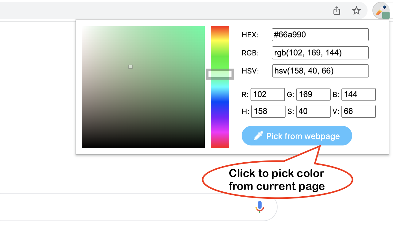 Instant Color Picker Preview image 1