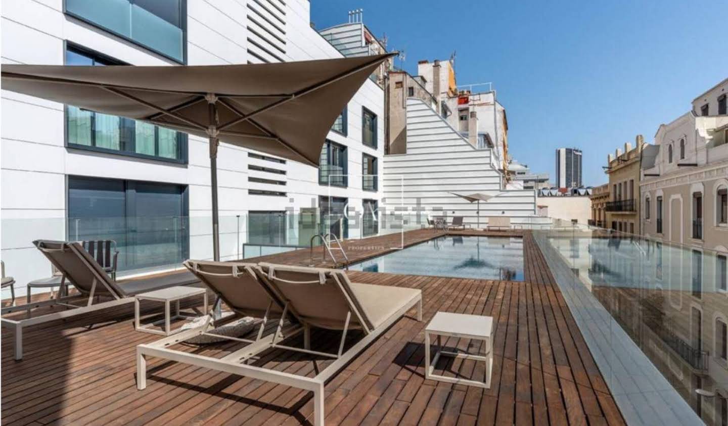 Appartement avec terrasse et piscine Barcelone