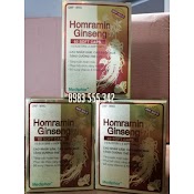 Homramin Ginseng Nhâm Sâm - Tăng Cường Bồi Bổ Sức Khỏe - Nguyên Liệu Nhập Khẩu Mỹ - Hộp 60 Viên