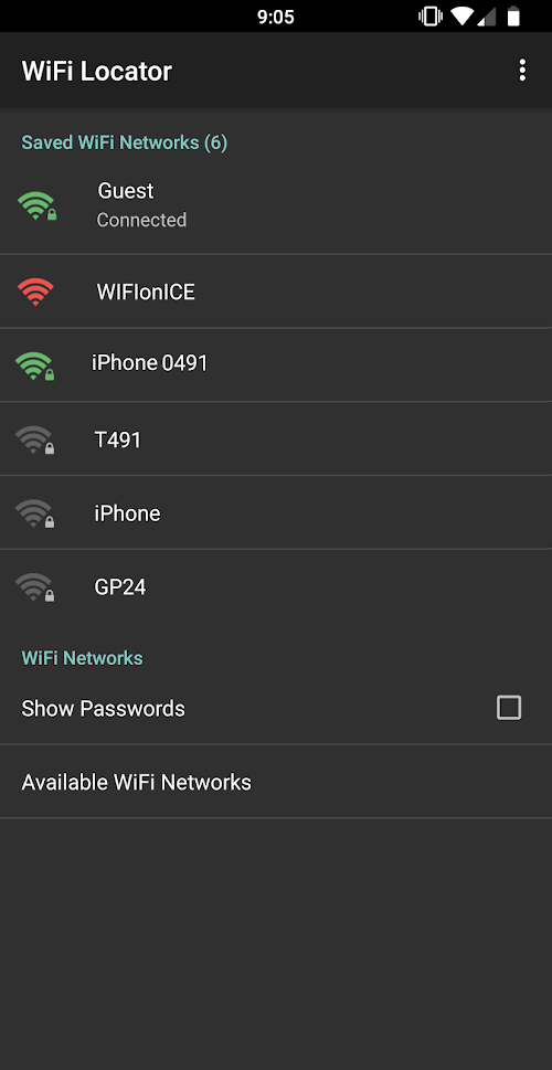 Screenshot 1 WiFi Locator 1.952 APK PAID