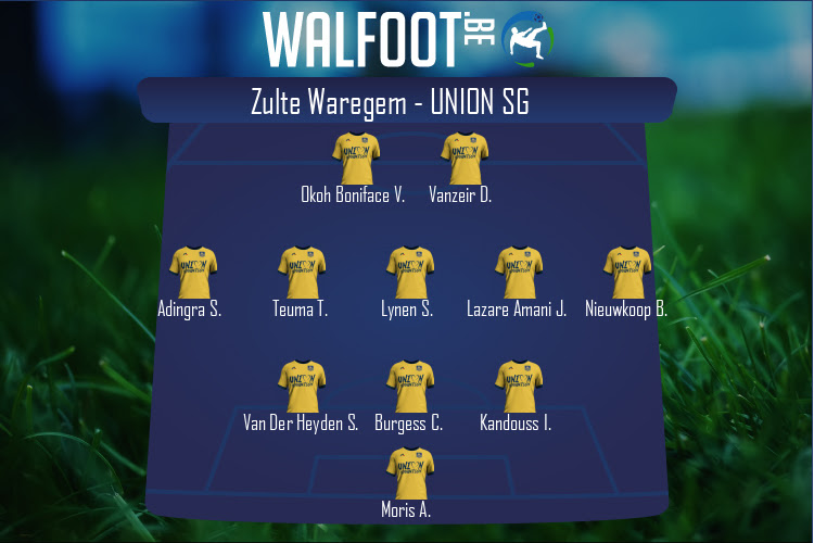 Composition Union SG | Zulte Waregem - Union SG (04/09/2022)