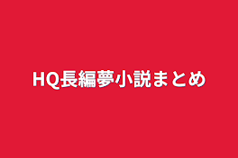 HQ長編夢小説詰め