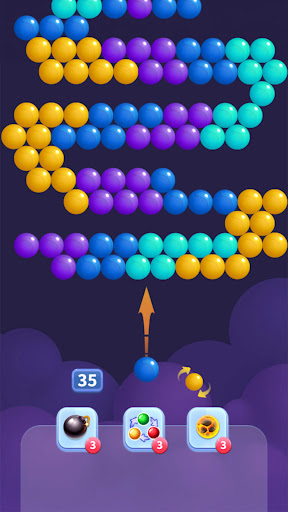 Screenshot Bubble Shooter Diamond