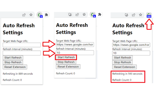Auto Refresh Extension