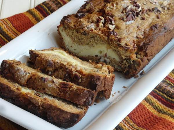 Aunt Lynda's Cream Cheese Filled Banana Bread_image