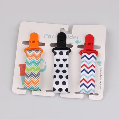 Title 5, Three combination thickened baby pacifier chain...