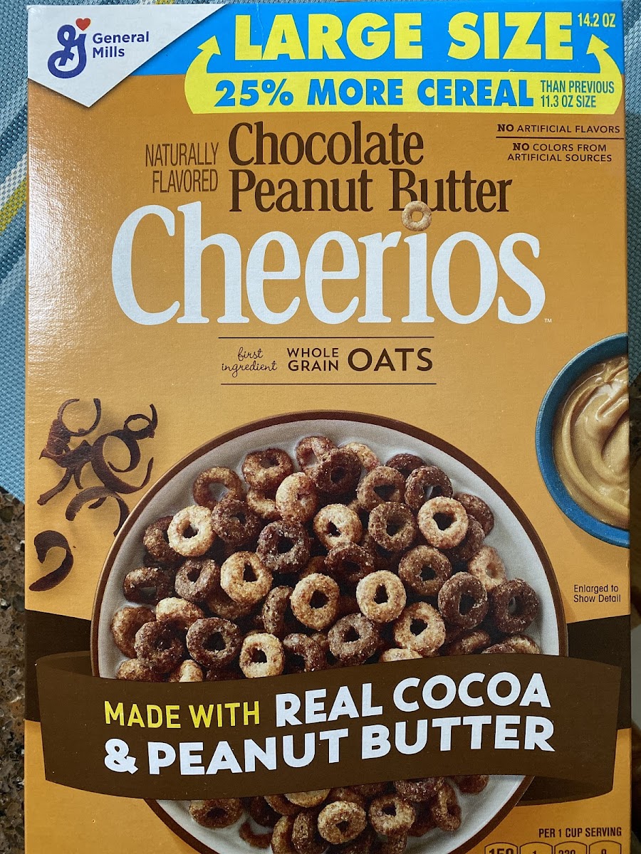 Chocolate Peanut Butter Cheerios