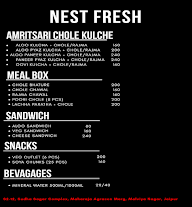 Nest Fresh menu 1