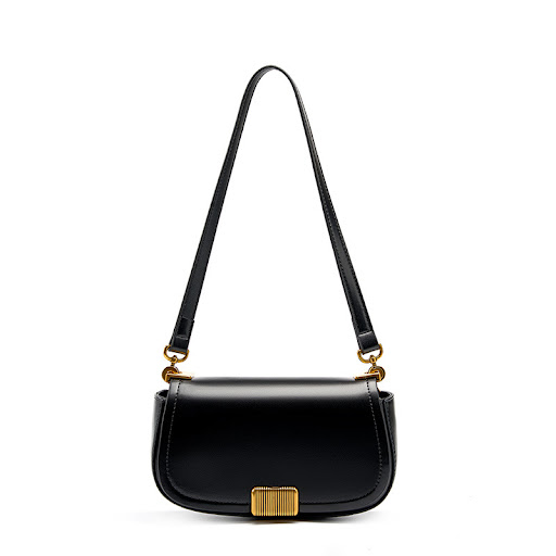 Title 7, Fashion Messenger Bag in Genuine Leather with U...