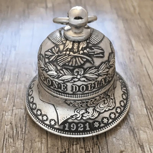 Title 4, Retro Style Creative Age Print Pattern Bell, a ...