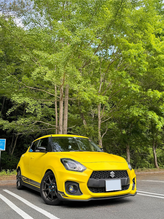 スイフトスポーツのスイスポ乗りと繋がりたい・スイフトスポーツ・道の駅しもべ・本栖みち・ジャパン峠プロジェクトに関するカスタム事例の投稿画像1枚目