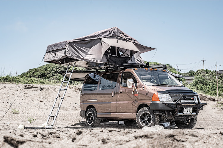グランドハイエースの海と愛車・２回目のロケハン・次はみんなで行こう‼️に関するカスタム事例の投稿画像2枚目