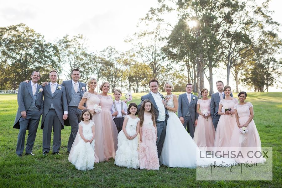 Wedding photographer Leighsa Cox (leighsa). Photo of 12 February 2019