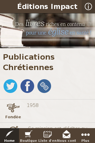 Publications Chrétiennes