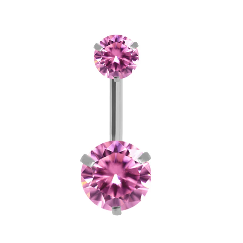 Anneau de nombril avec motif libellule et papillon. Ce bijou de ventre en acier inoxydable, élégant et fantaisiste, pour un look unique et naturel.