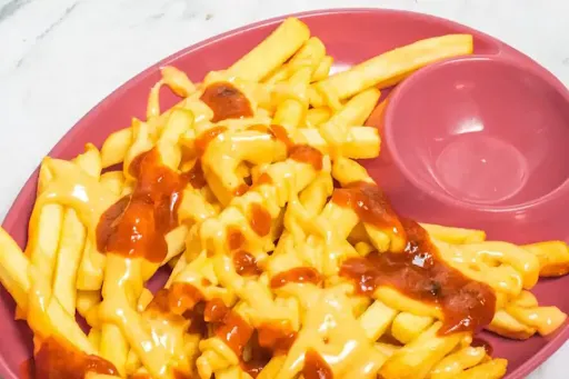 Schezwan Cheesy Fries