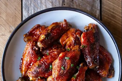 Smoky Peri Peri Pan Tossed Chicken Wings [4 Pieces]