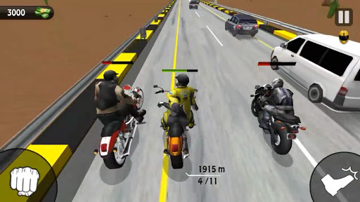 Moto Attack Warriors Bike Race