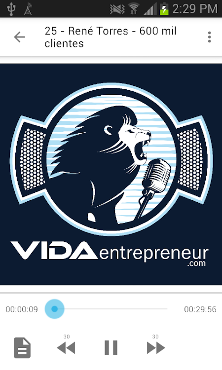 VIDA Entrepreneur Podcast - 1.3.4.5 - (Android)