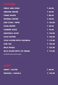 Flavours menu 3