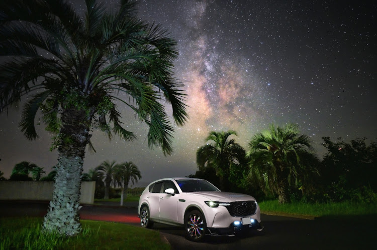 CX-5の#車夜撮影・#天の川と愛車・#車ライティング撮影・撮影スポットに関するカスタム事例の投稿画像5枚目