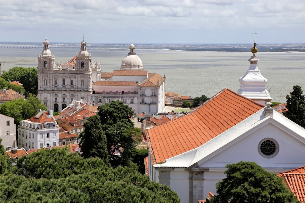 Lizbona, panorama z Zamku św. Jerzego