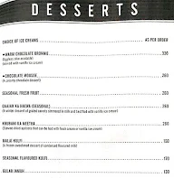 1000 Oaks menu 1