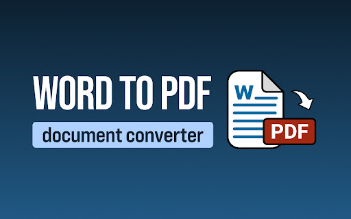 Word to PDF