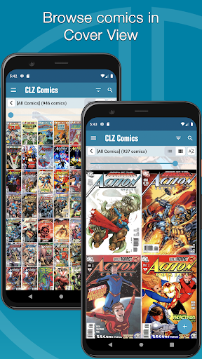 Screenshot CLZ Comics - comic database