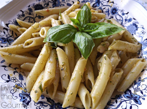 White Bean & Pesto Salad | Just A Pinch Recipes