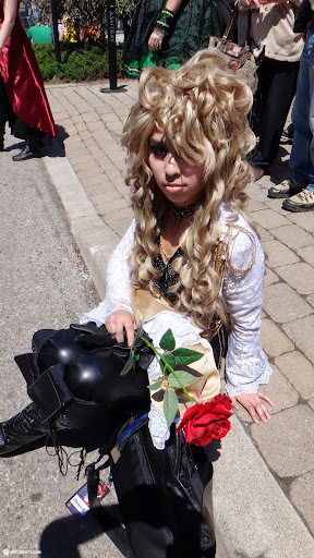 amazing hair at anime north 2013 in Toronto, Canada 