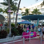 Cevelander on Ocean Drive in Miami, United States 